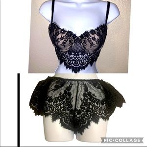 Victoria’s Secret dream angels floral lace set